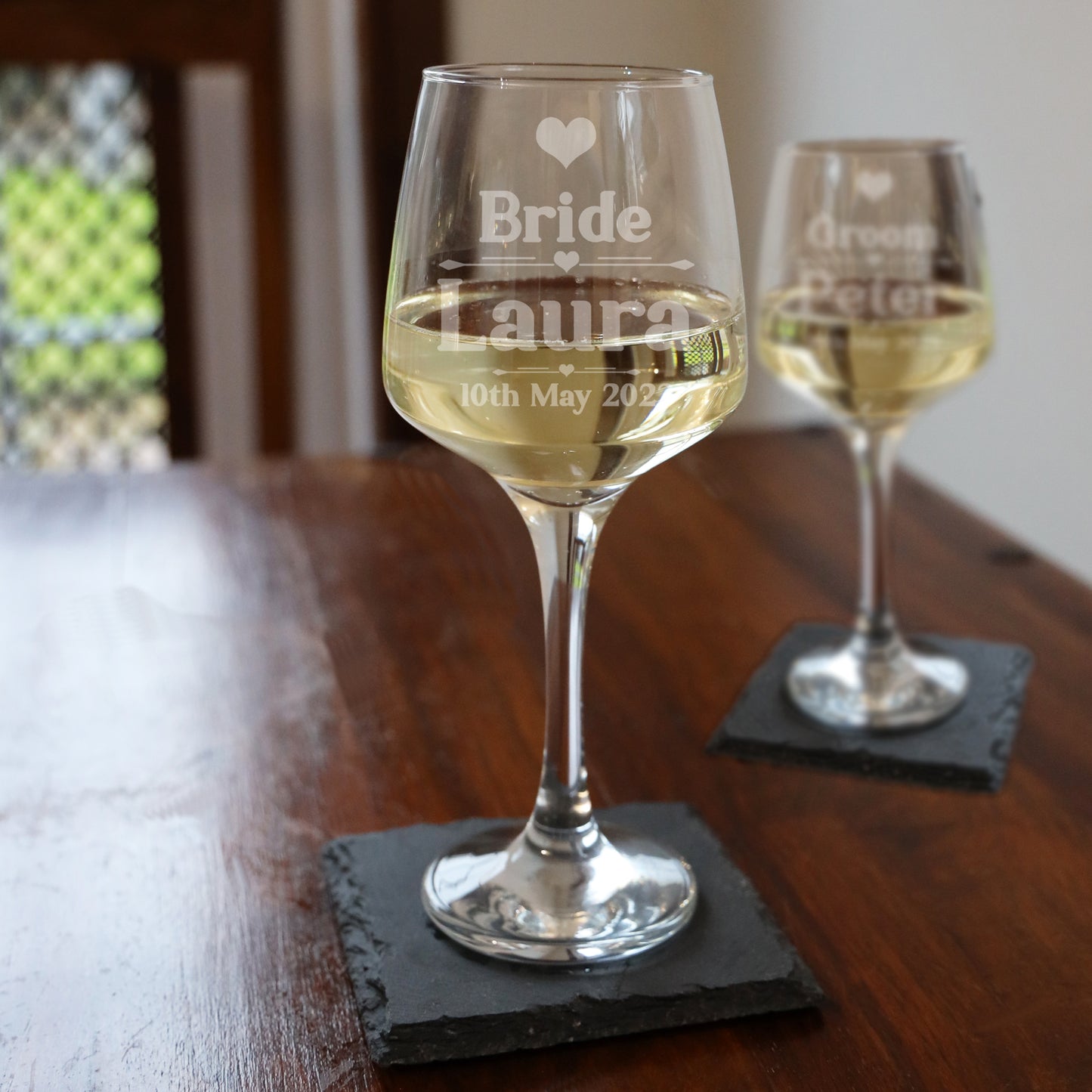 Personalised & Engraved Glass Wedding Gifts For Bride & Groom - Always Looking Good