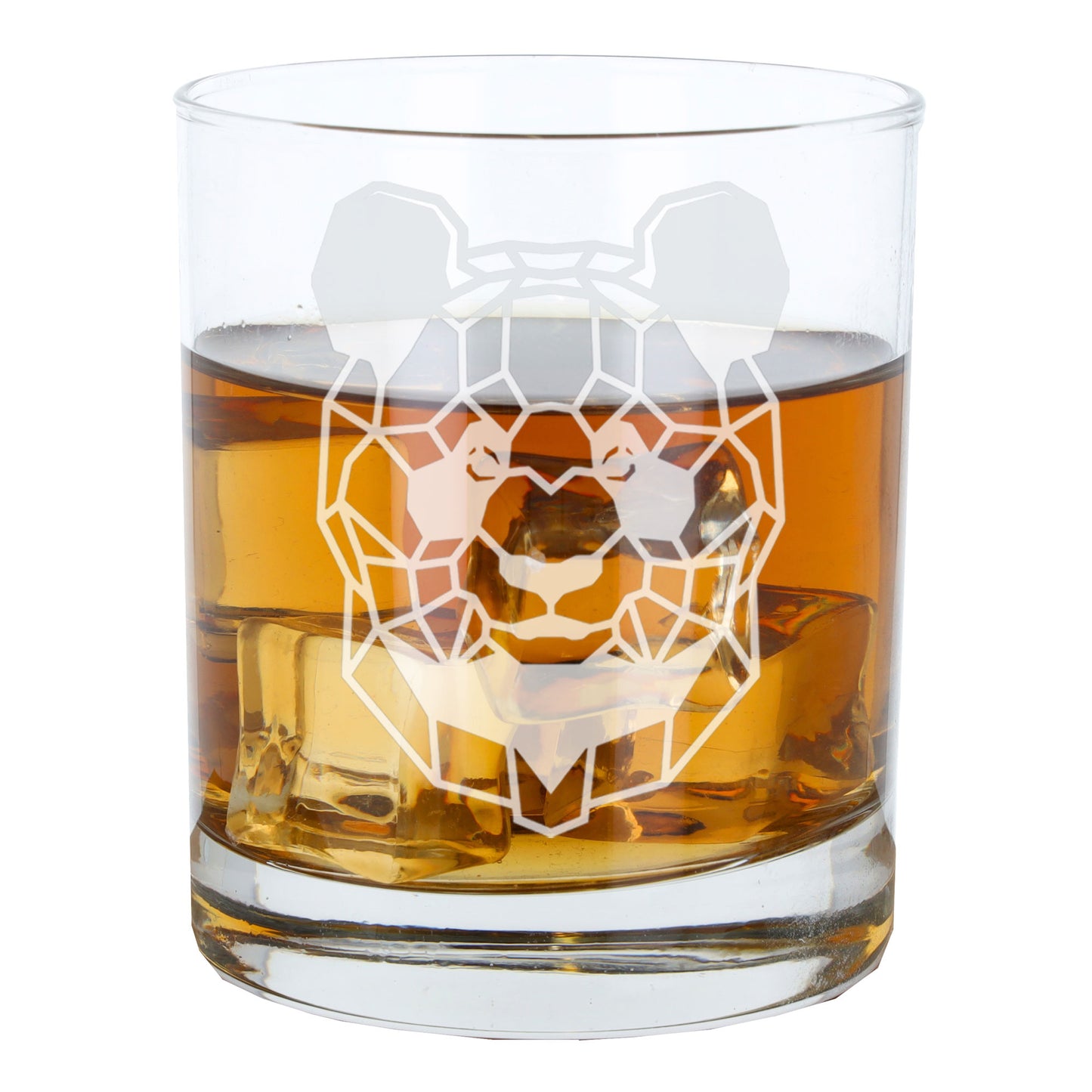 Panda Engraved Whisky Glass - Always Looking Good -