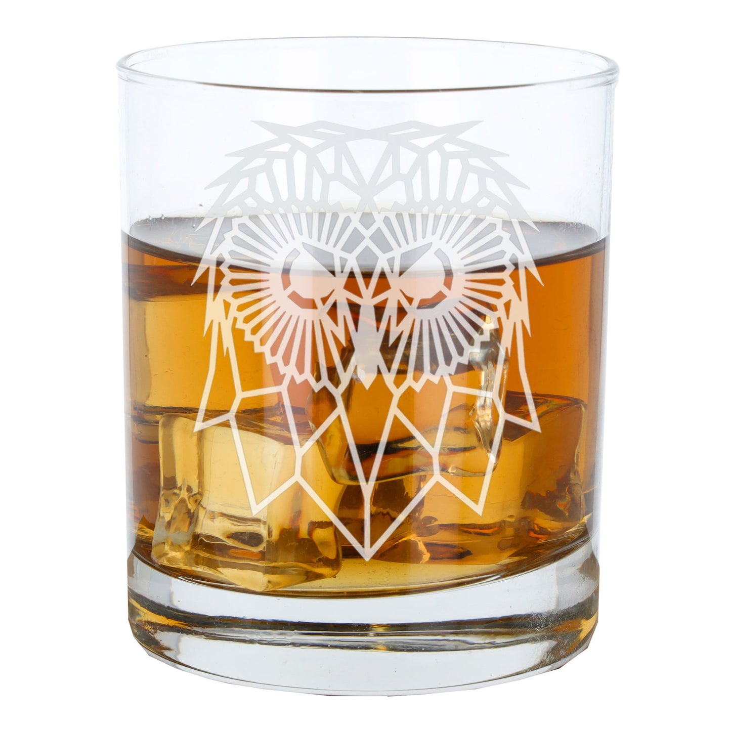 Cute Owl Engraved Whisky Glass - Always Looking Good -
