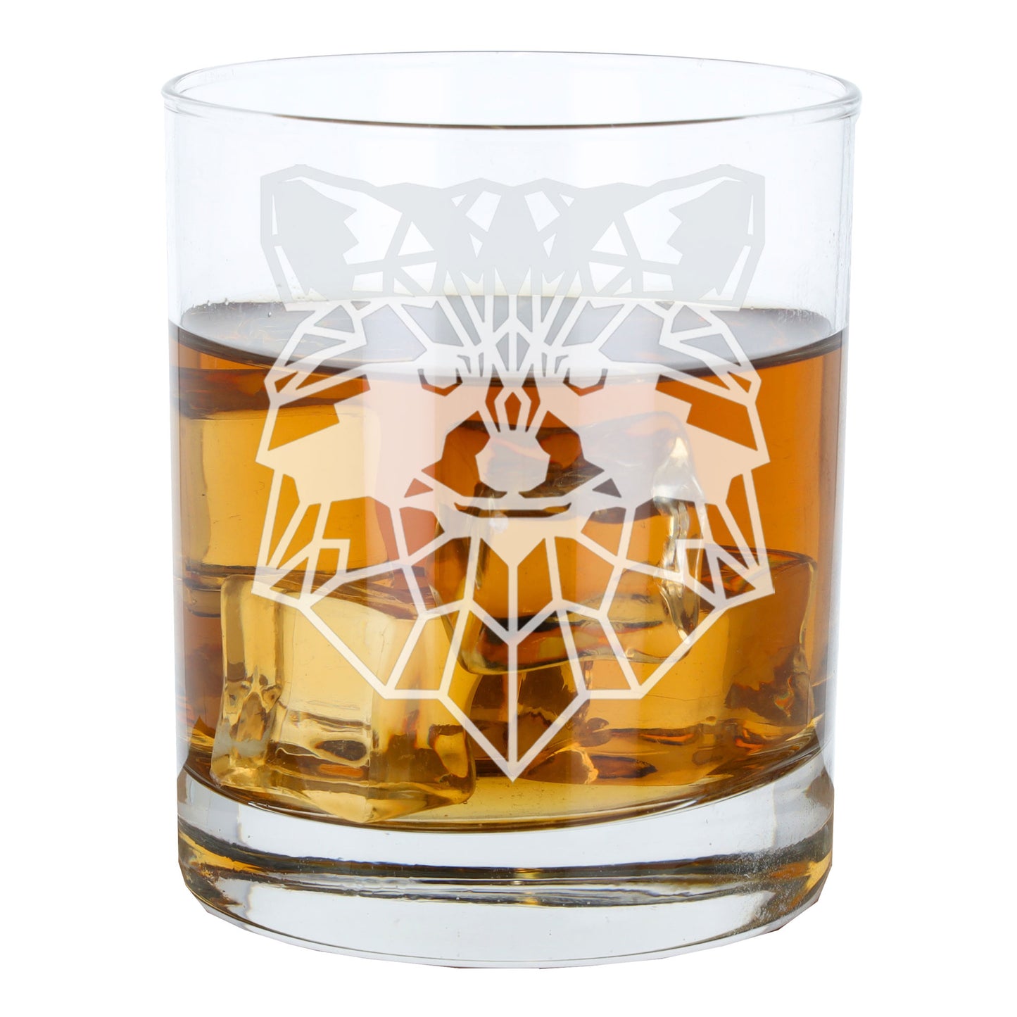 Racoon Engraved Whisky Glass - Always Looking Good -
