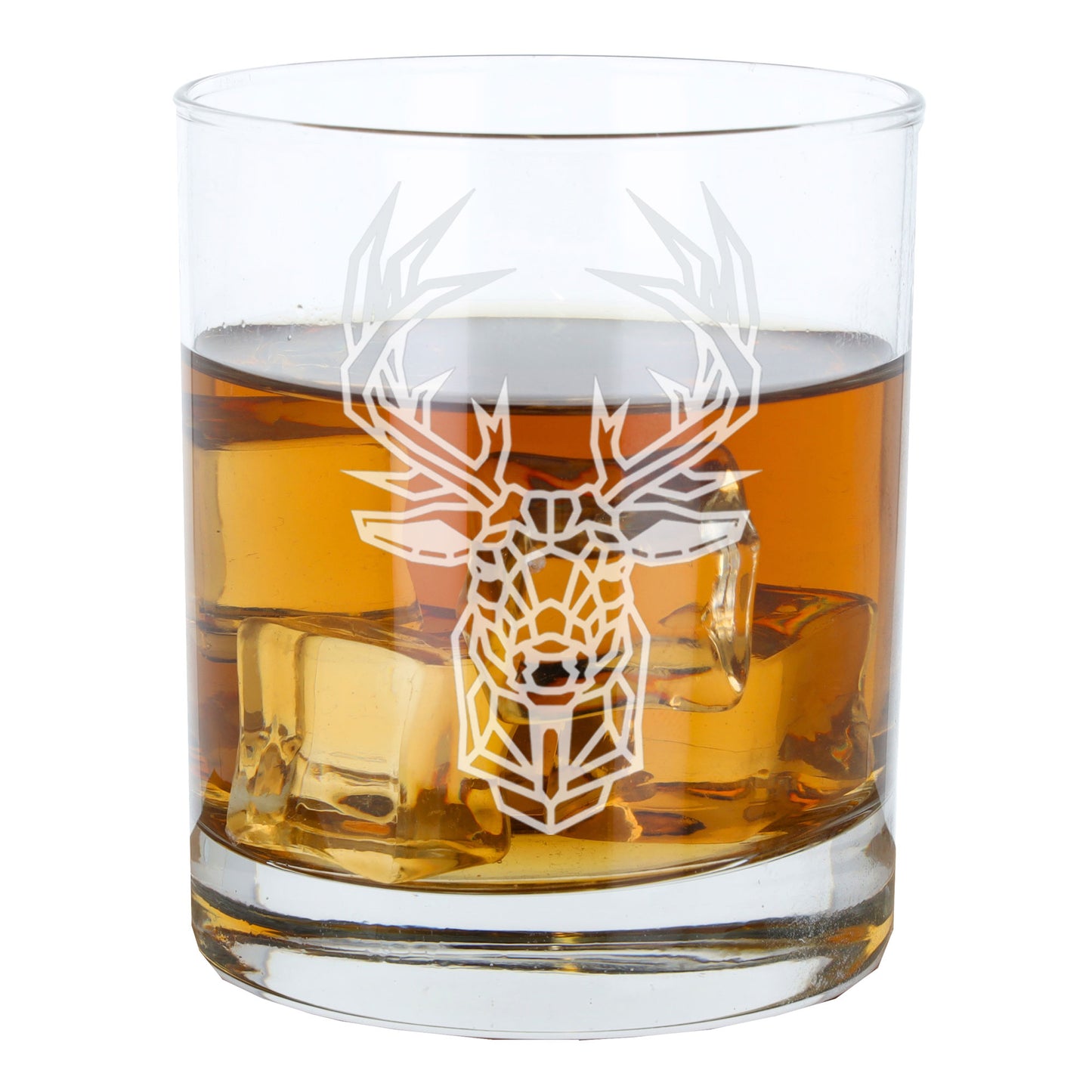 Stag Engraved Whisky Glass - Always Looking Good -