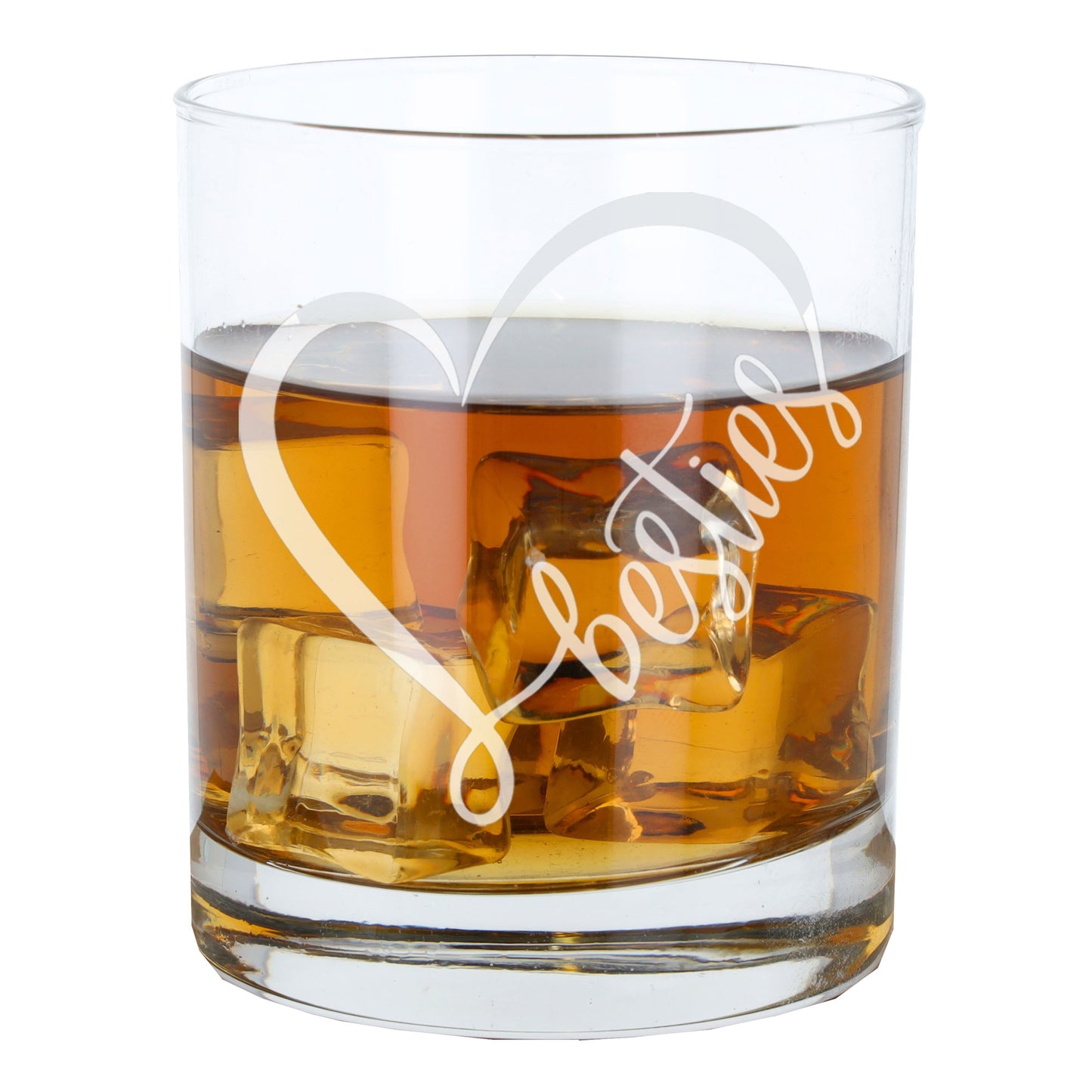Besties Engraved Whisky Glass and/or Coaster Set - Always Looking Good -