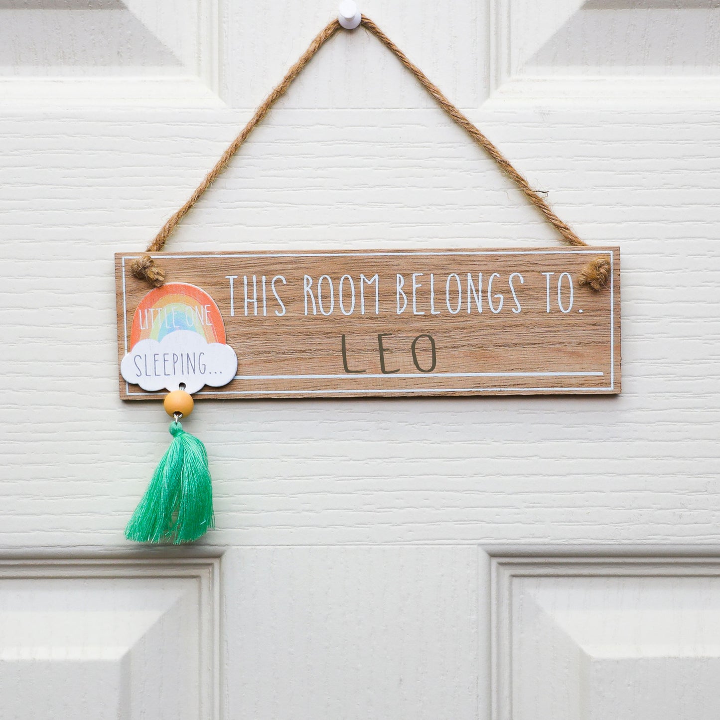 Personalised Engraved Wooden Children's Bedroom Door Plaque - Always Looking Good -