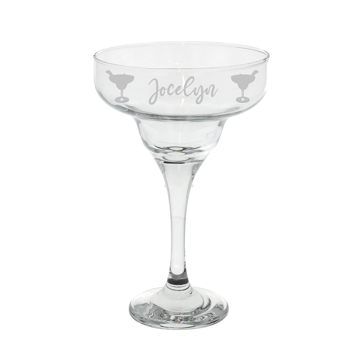 Personalised Cocktail Occasion Filled Engraved Margarita Glass - Always Looking Good -