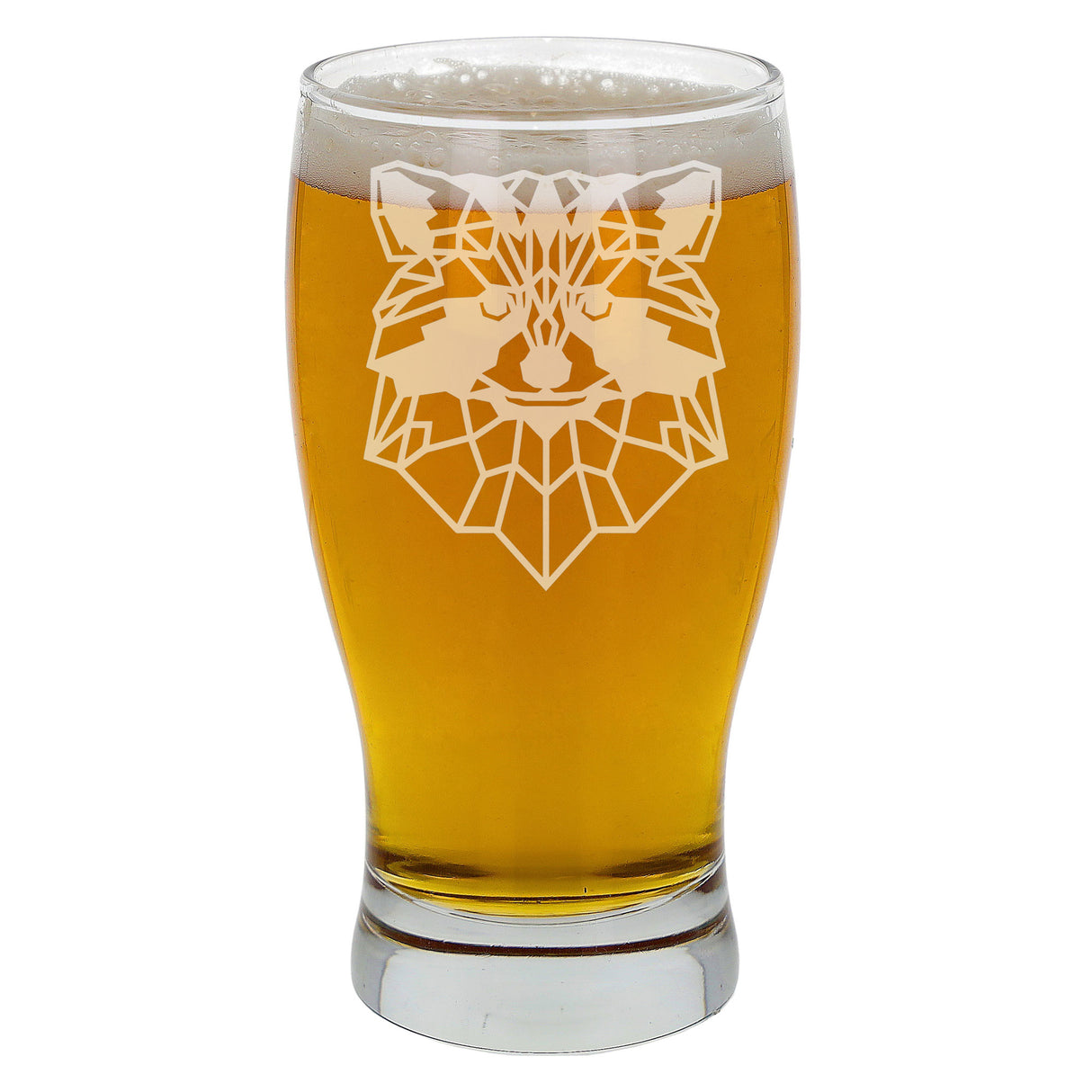 Racoon Engraved Beer Pint Glass - Always Looking Good -