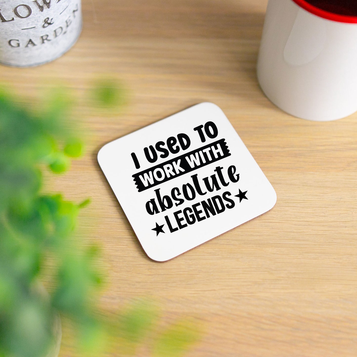 I Used to Work with Absolute Legends Mug & Coaster Set