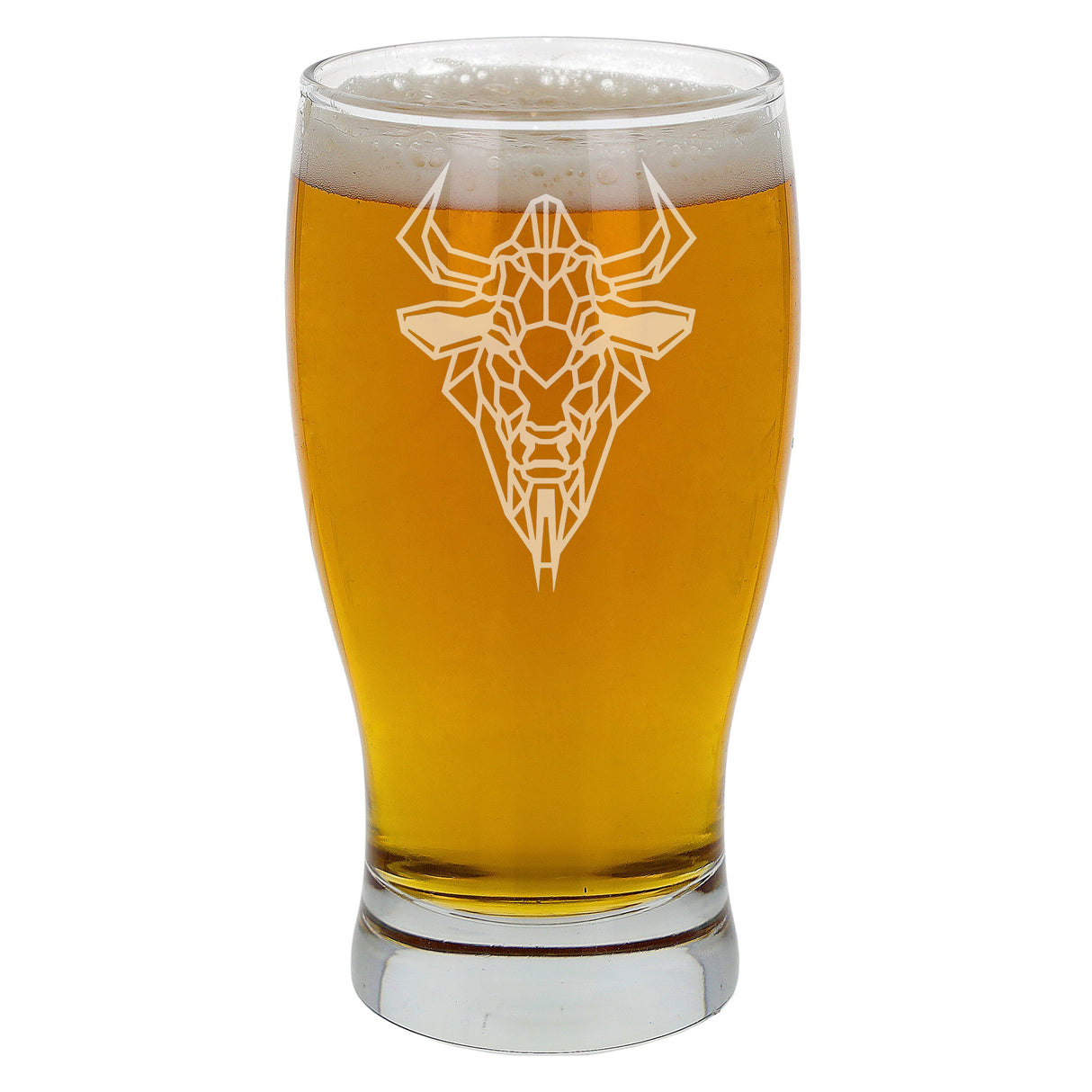 Buffalo Engraved Beer Pint Glass - Always Looking Good - beer glass with engraving beer glass with engraving