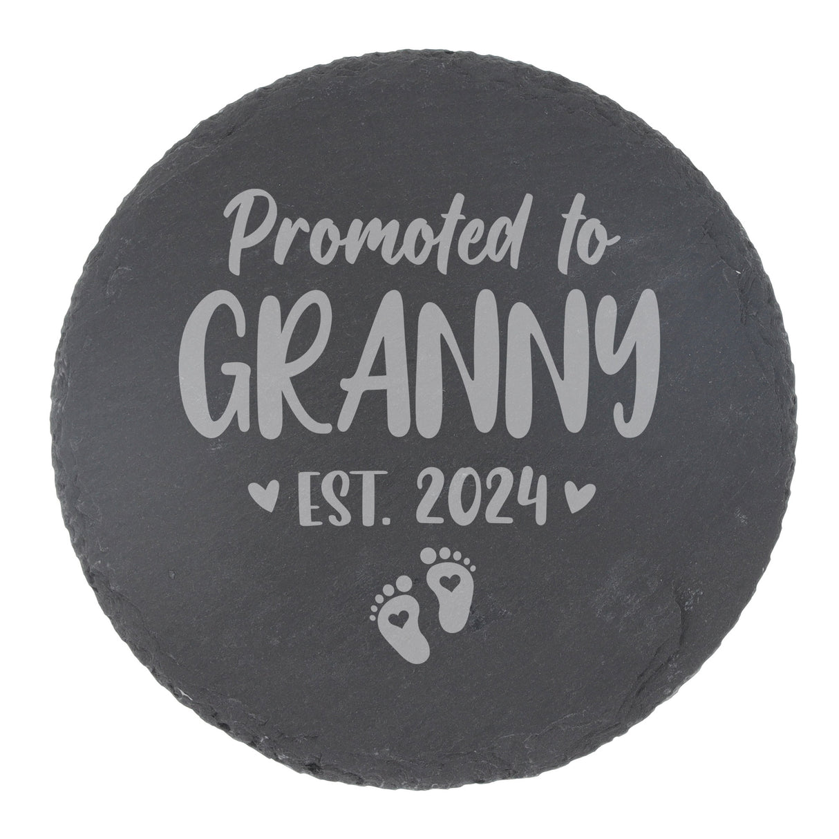 Pregnancy Announcement Gift “Promoted To......” Engraved Whisky Glass