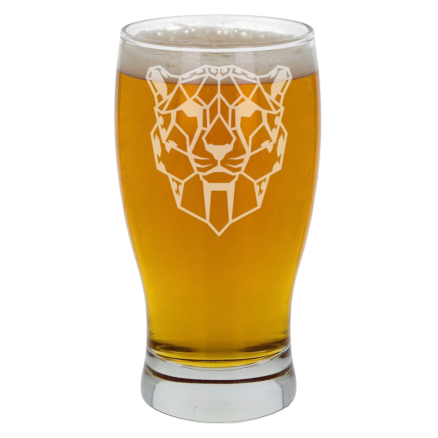 Cheetah Engraved Beer Pint Glass - Always Looking Good -