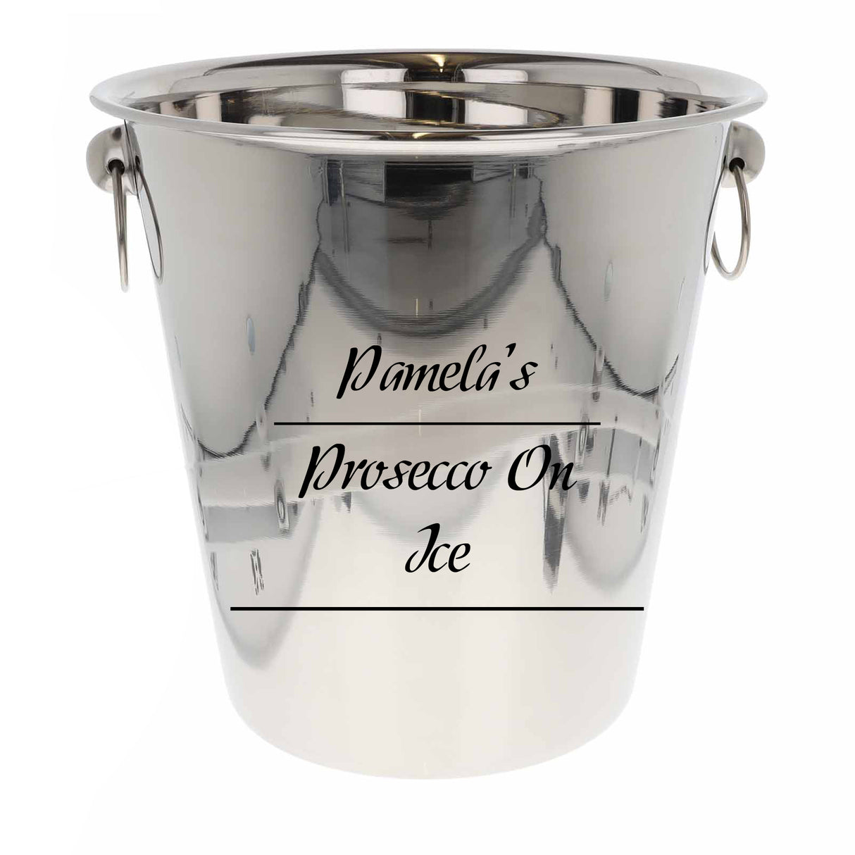 Personalised Drinks on Ice Bucket With matching Champagne or Beer Glasses - Always Looking Good - Ice Bucket Only