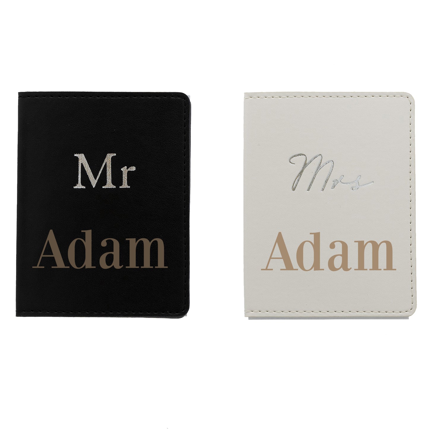 Personalised Mr and Mrs Passport Covers - Always Looking Good -