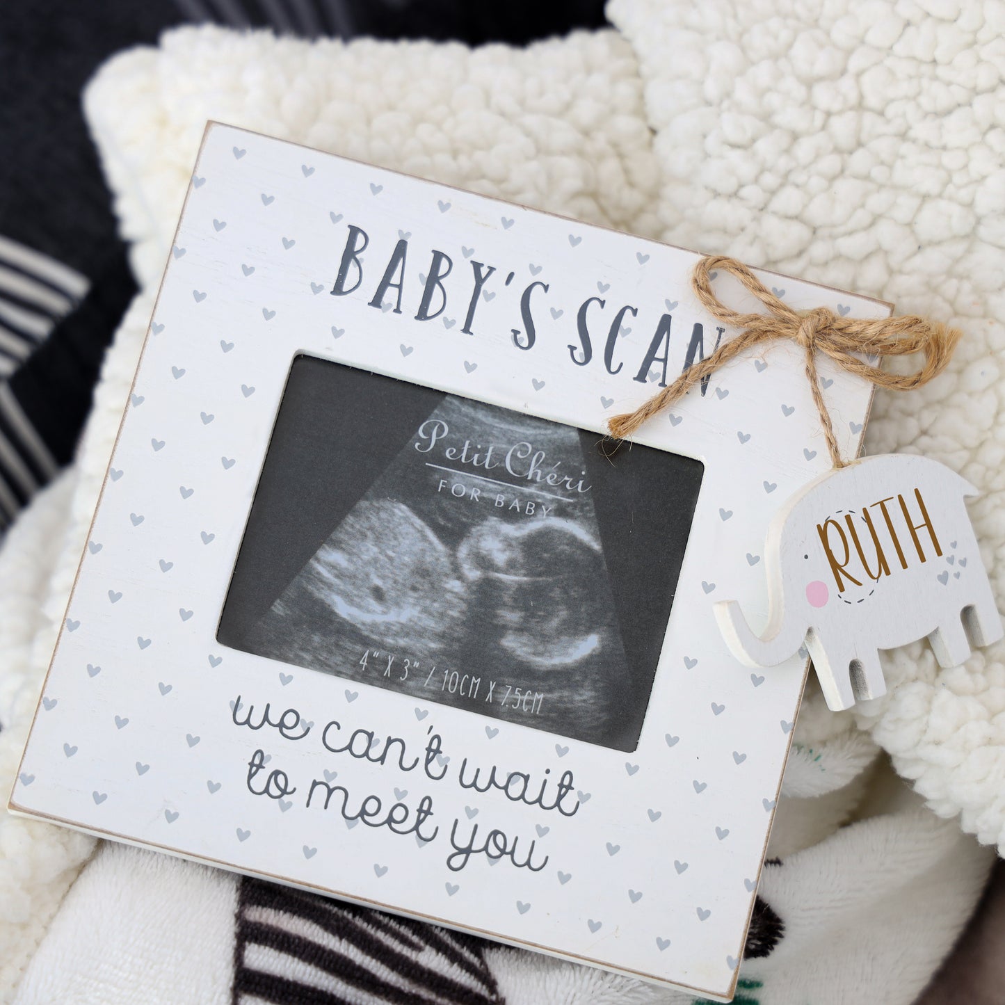 Personalised Engraved Baby Scan Photo Frame - Always Looking Good -