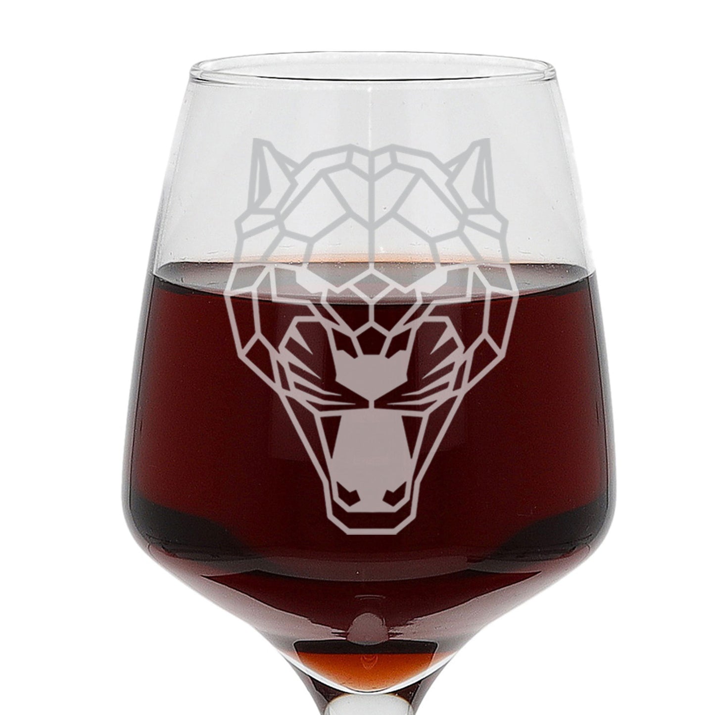 Jaguar Engraved Wine Glass - Always Looking Good -
