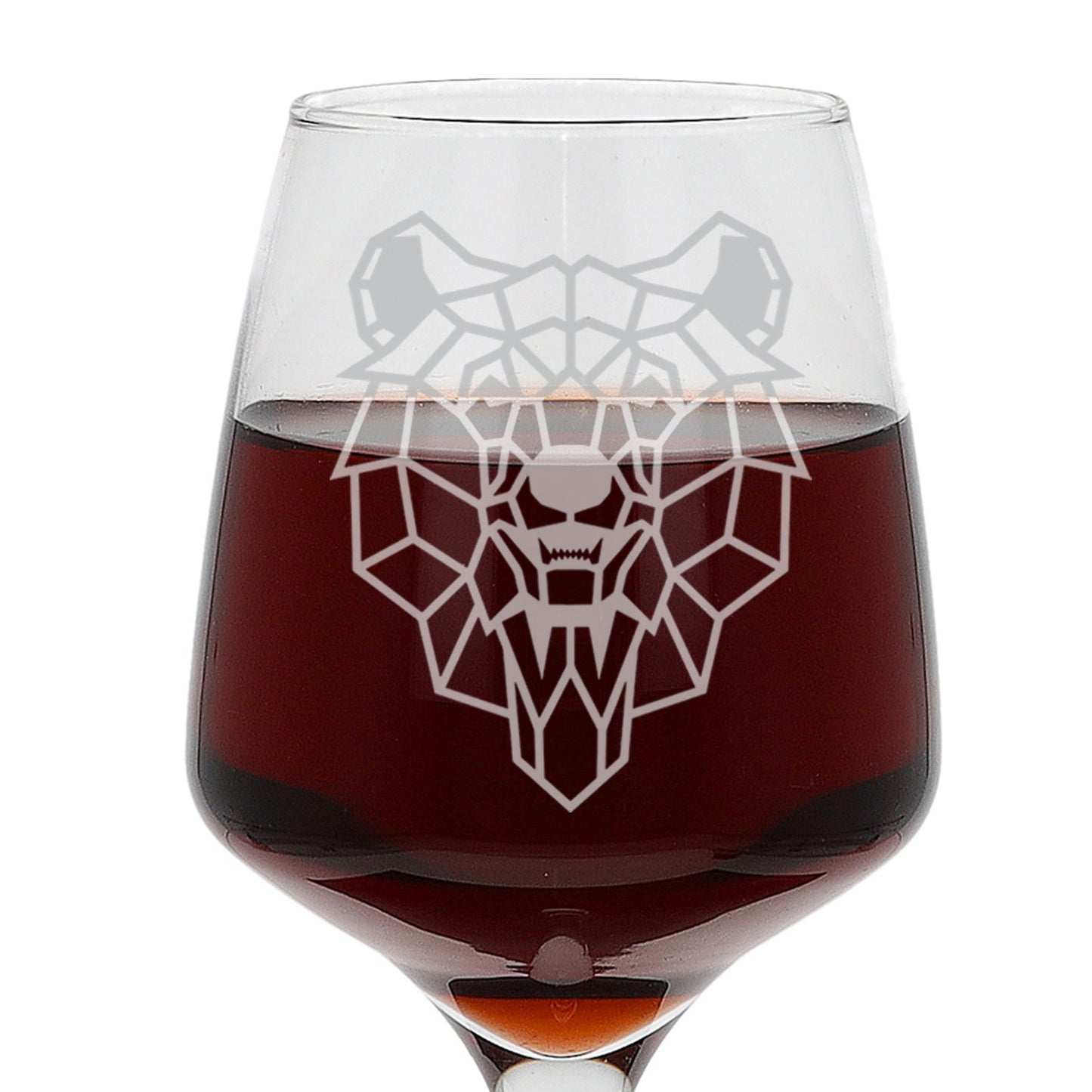 Bear Engraved Wine Glass - Always Looking Good -