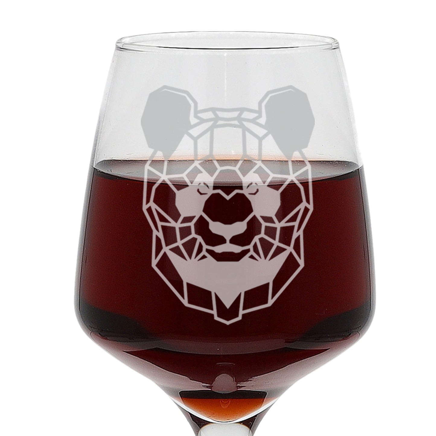 Panda Engraved Wine Glass - Always Looking Good -