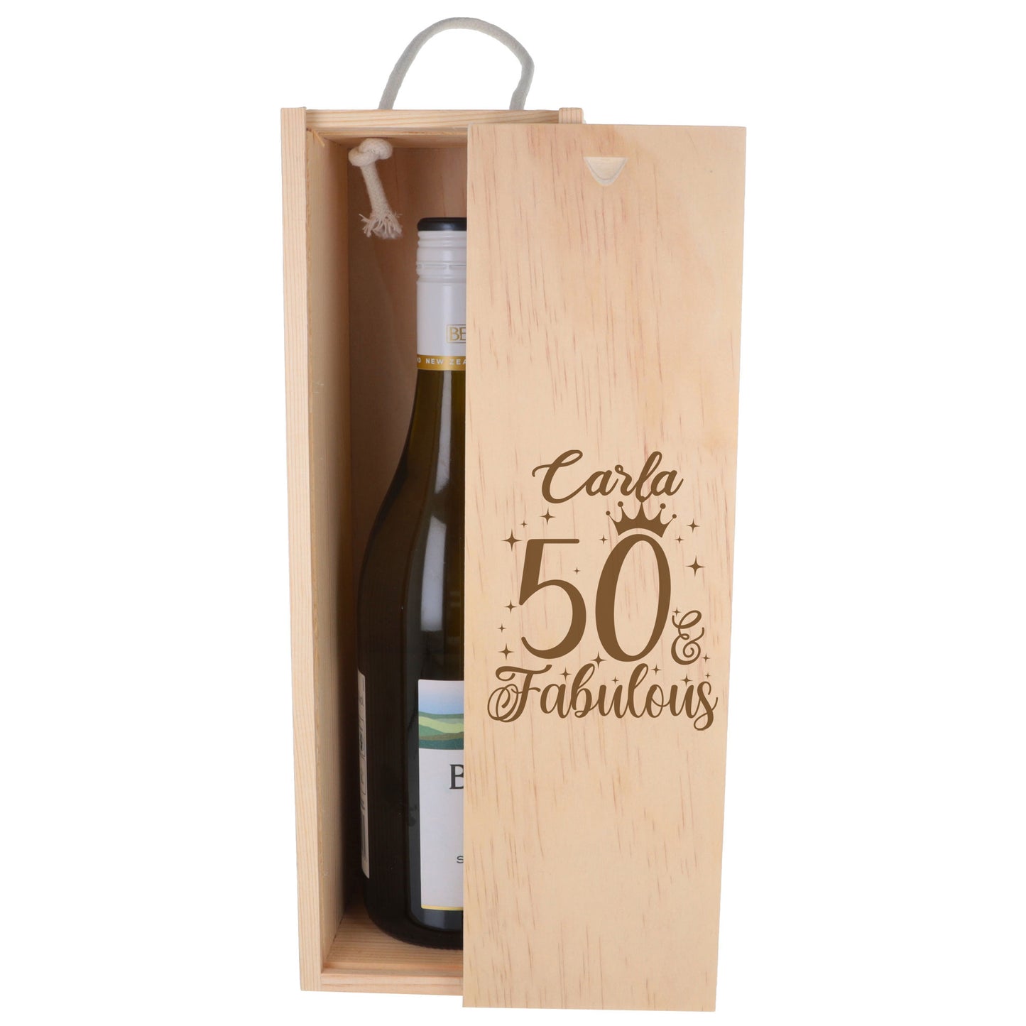 Wooden Bottle Box