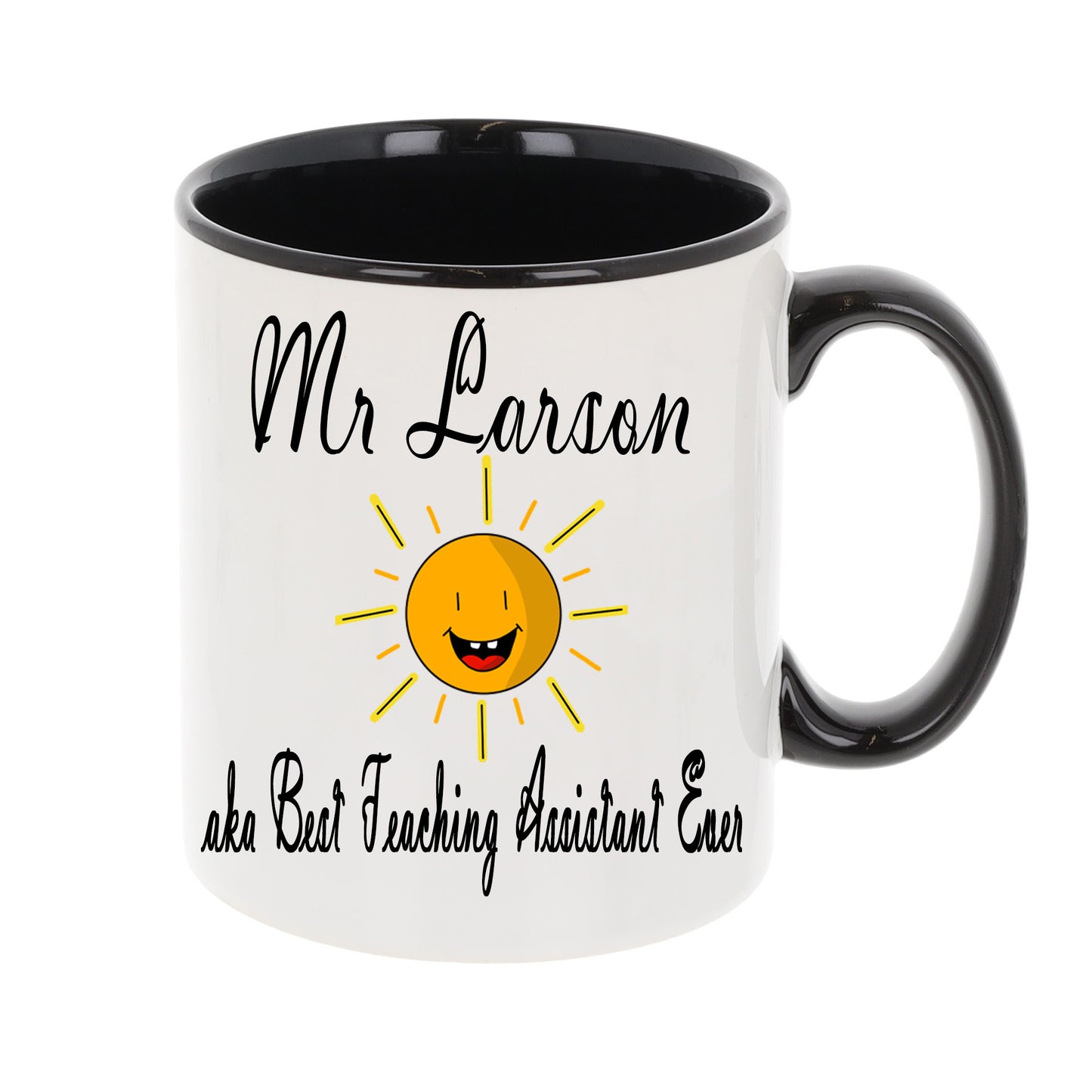 Personalised Best Teaching Assistant Mug and/or Coaster Gift - Always Looking Good -