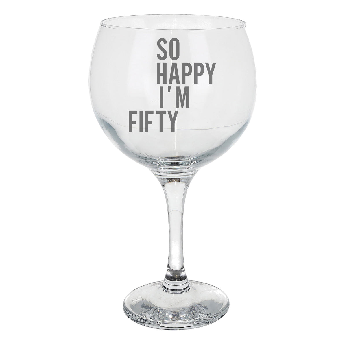 Stemmed Gin Glass