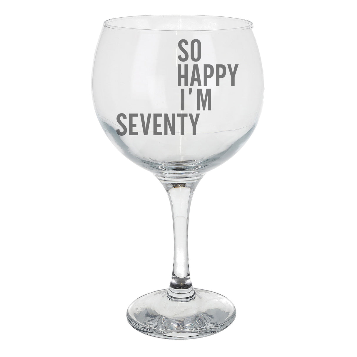 Stemmed Gin Glass