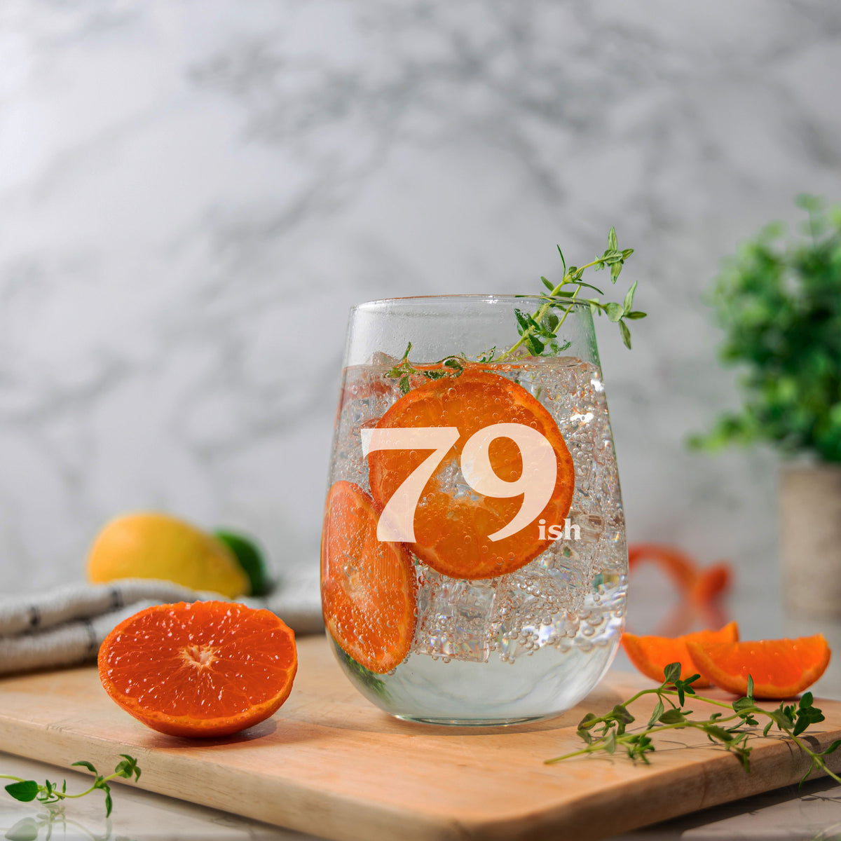Stemless Gin Glass