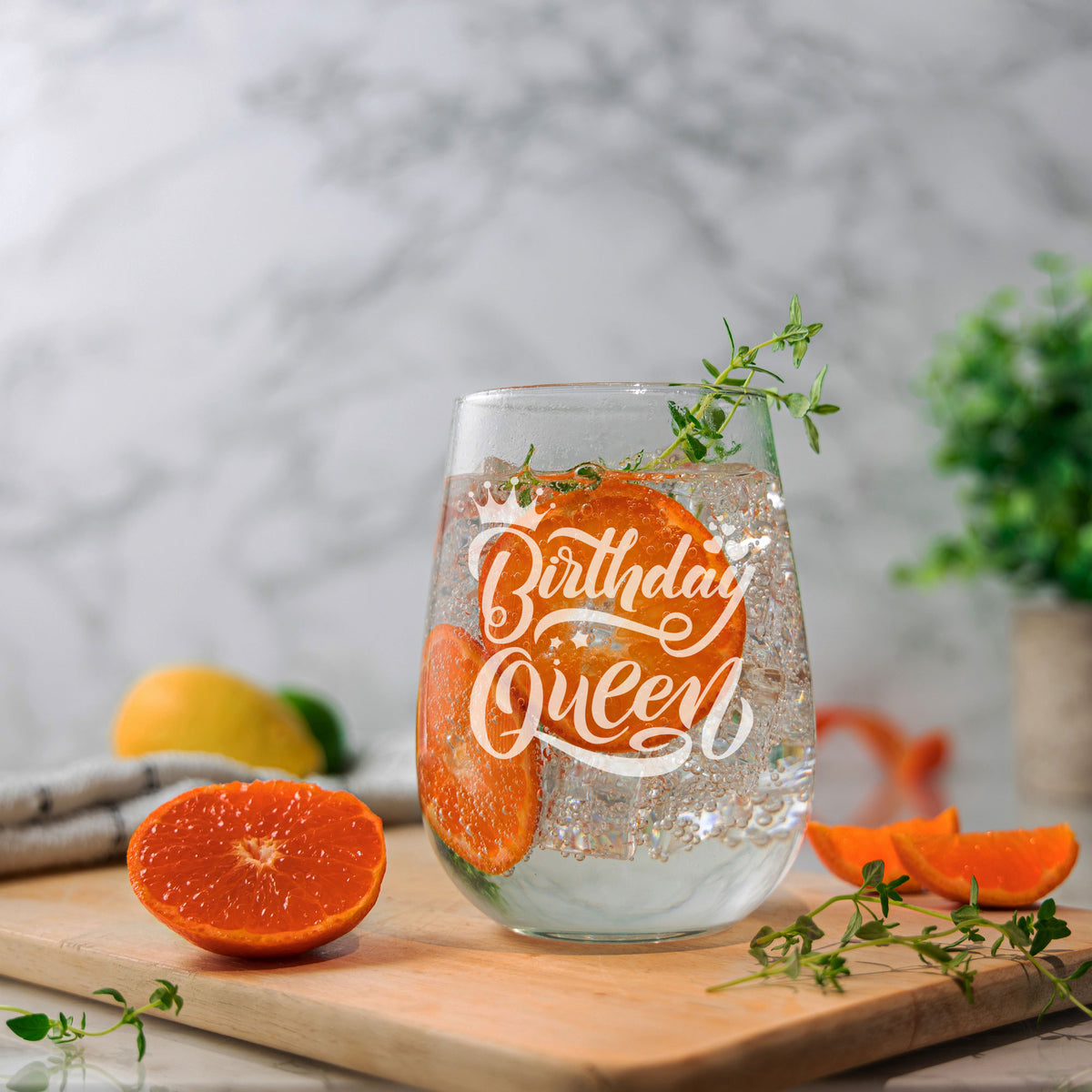 Stemless Gin Glass
