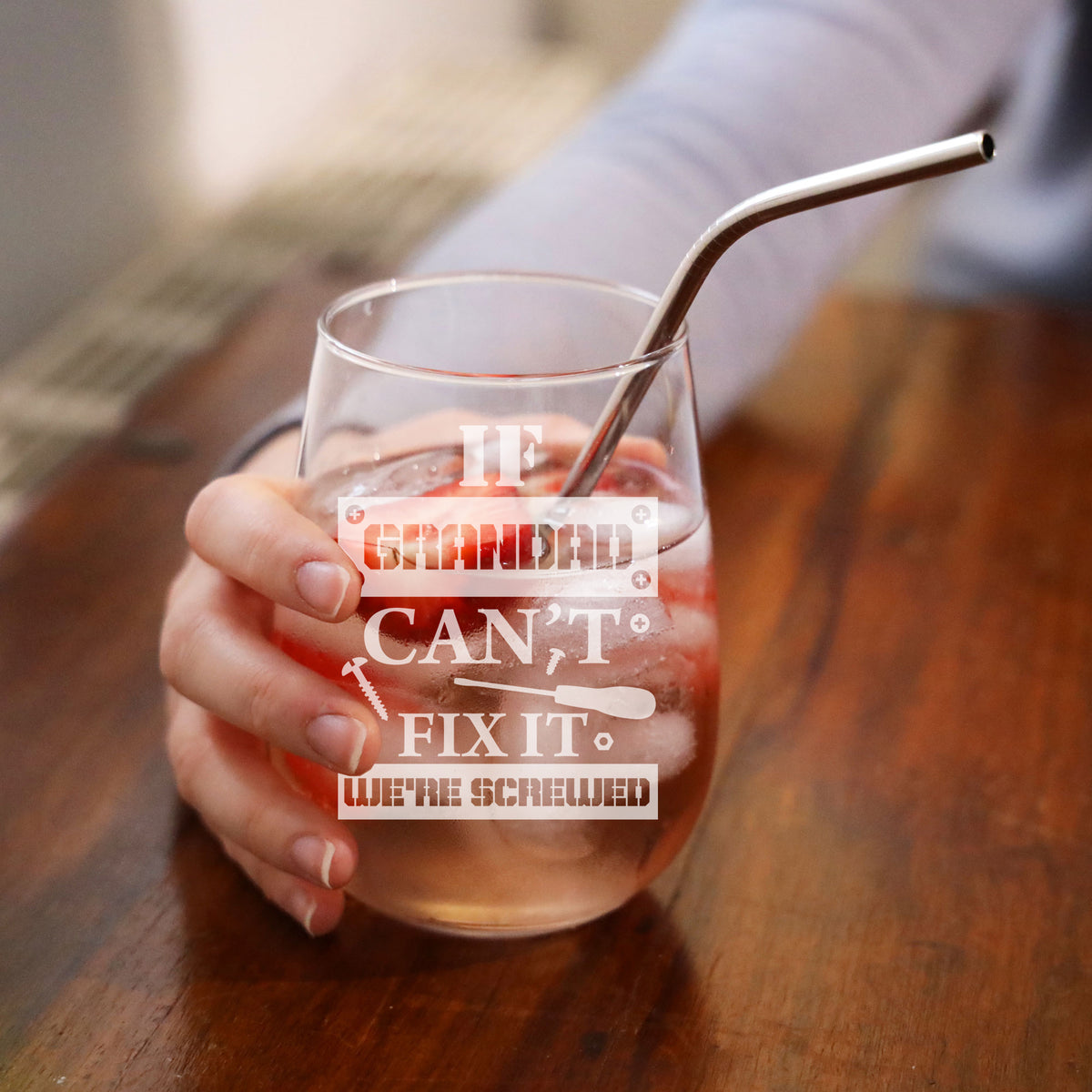 Stemless Gin Glass