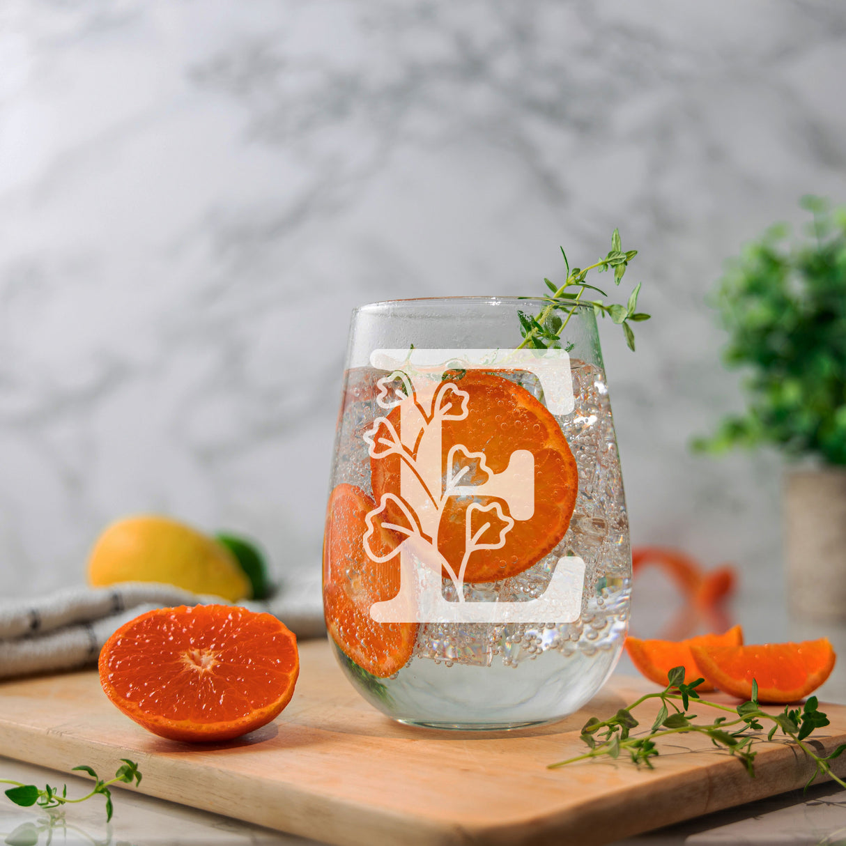 Stemless Gin Glass