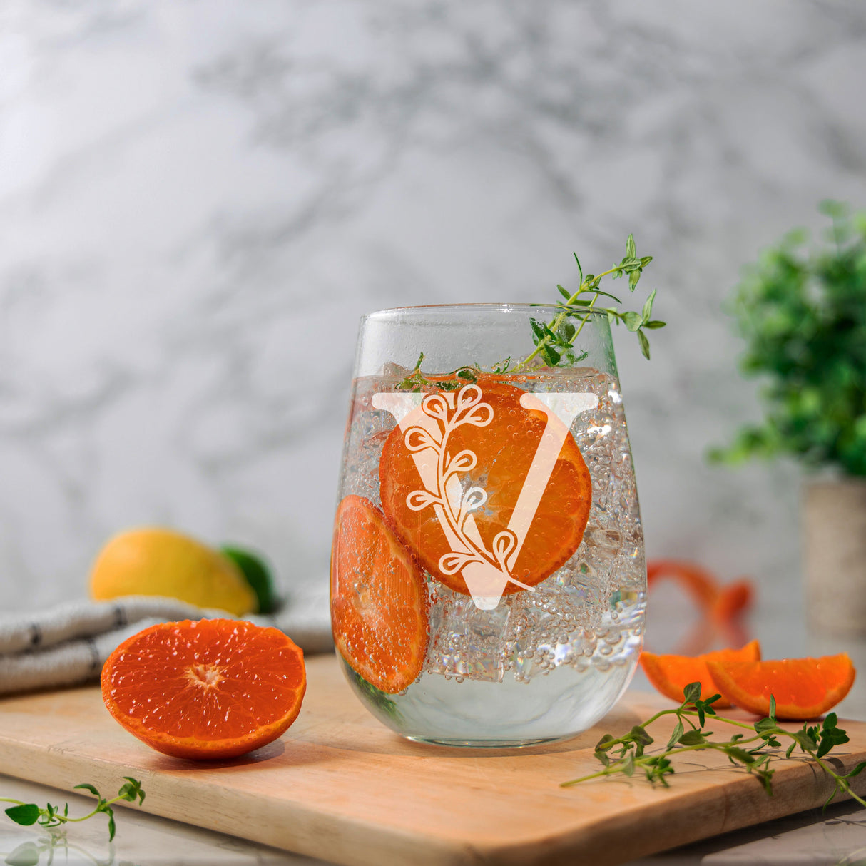 Stemless Gin Glass