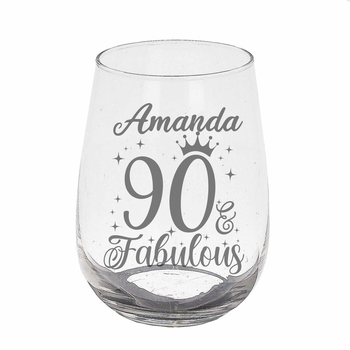 Stemless Gin Glass