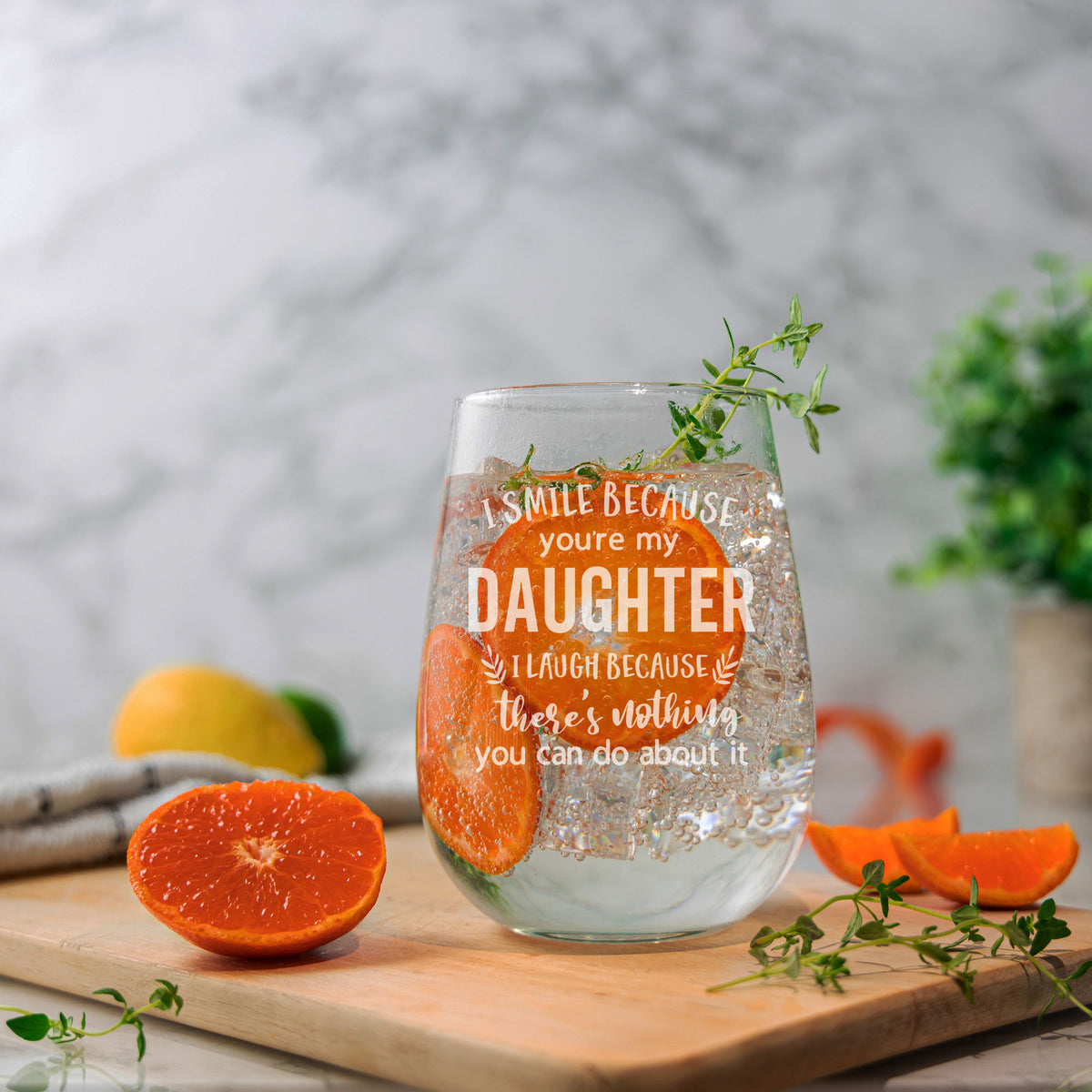 Stemless Gin Glass