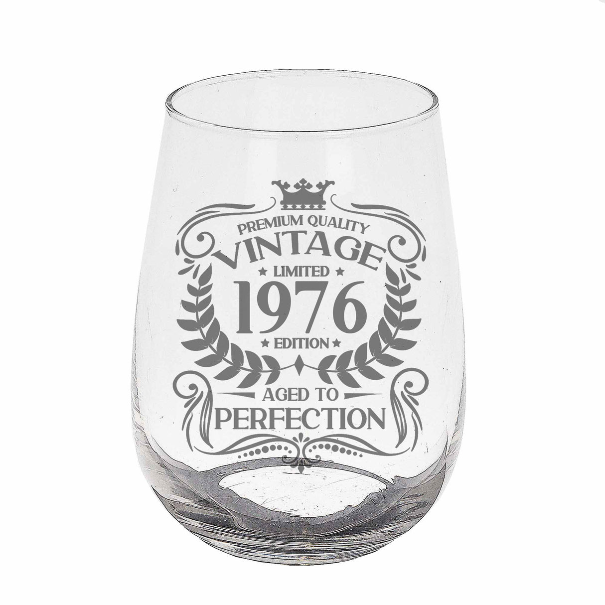 Stemless Gin Glass