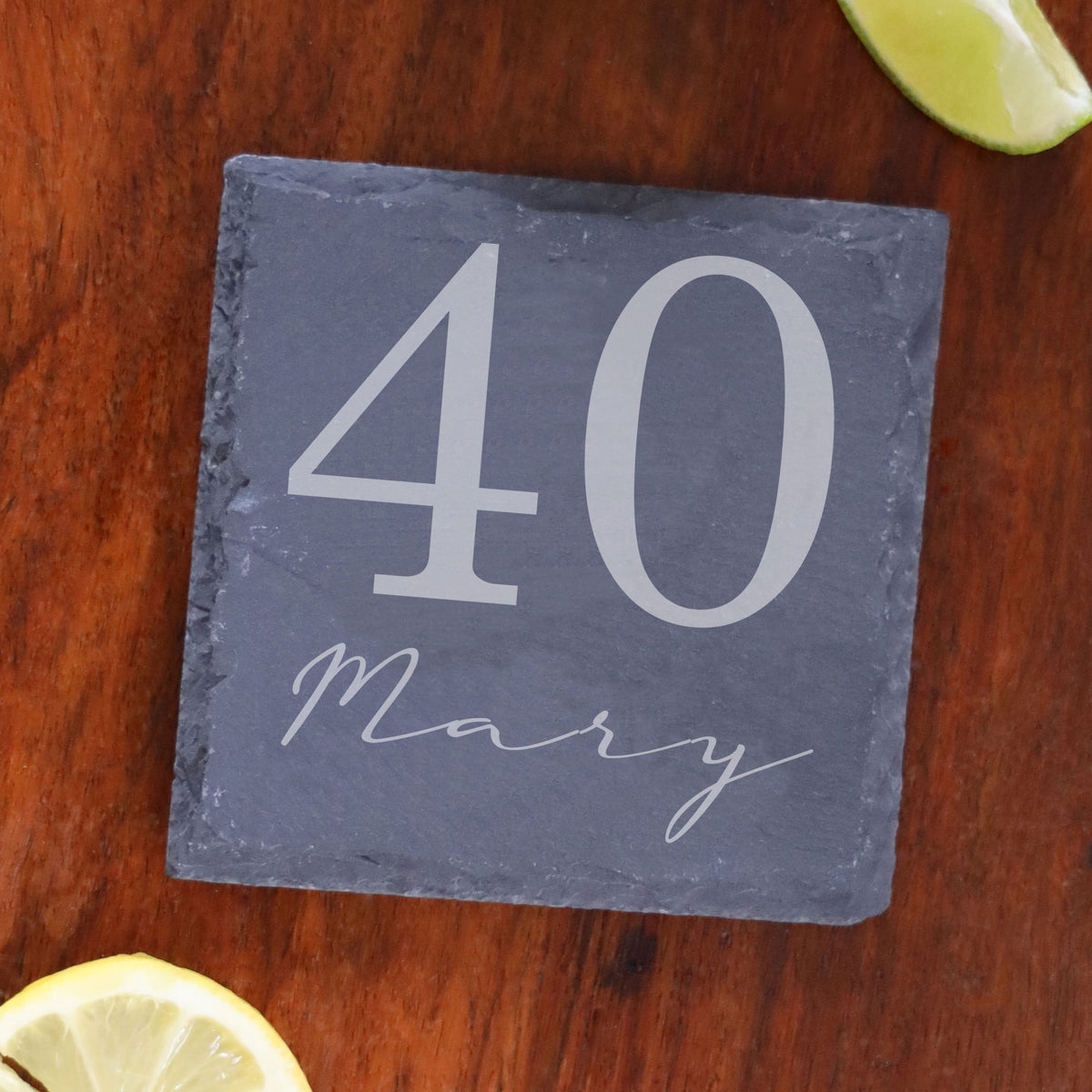 Square Slate Coaster