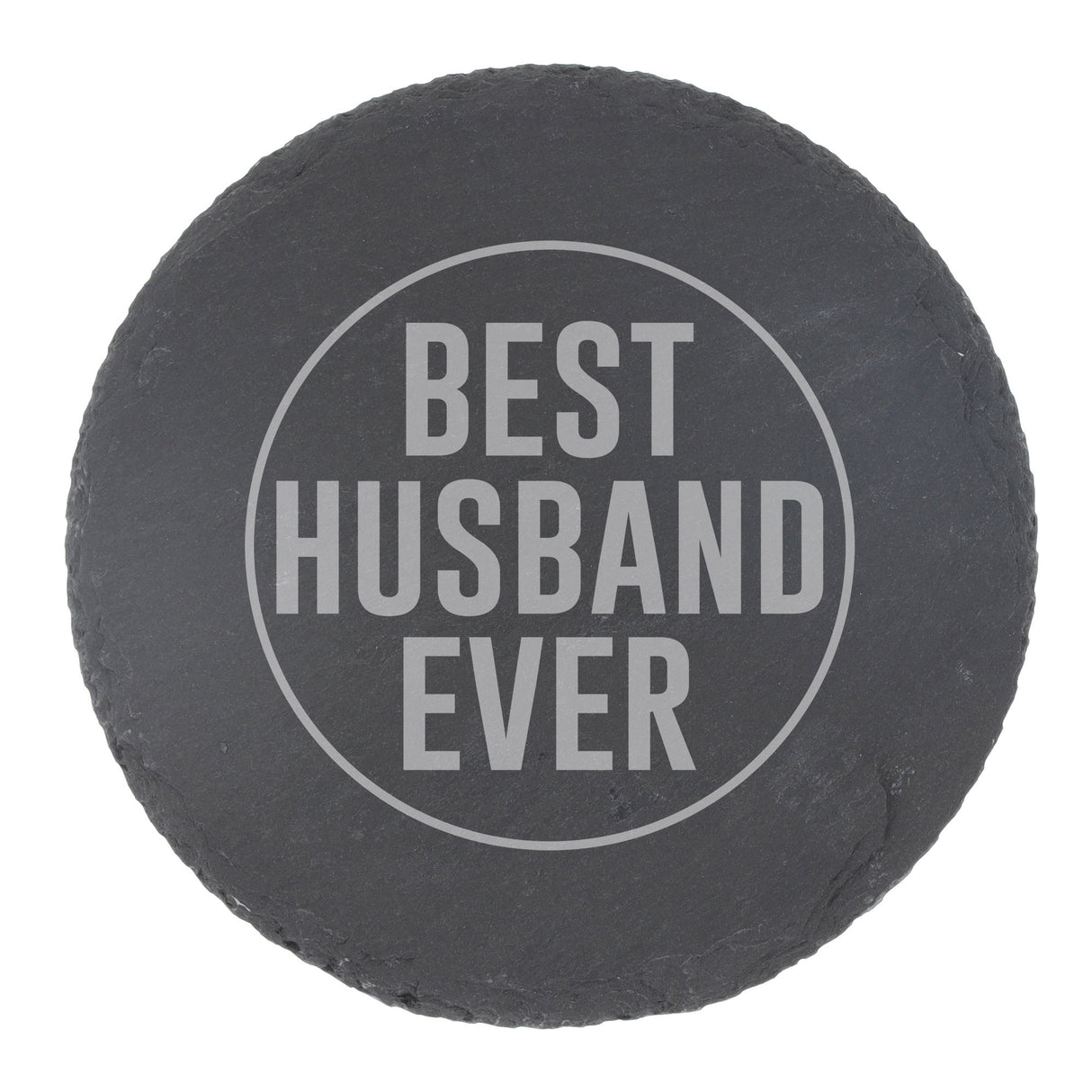 Round Slate Coaster