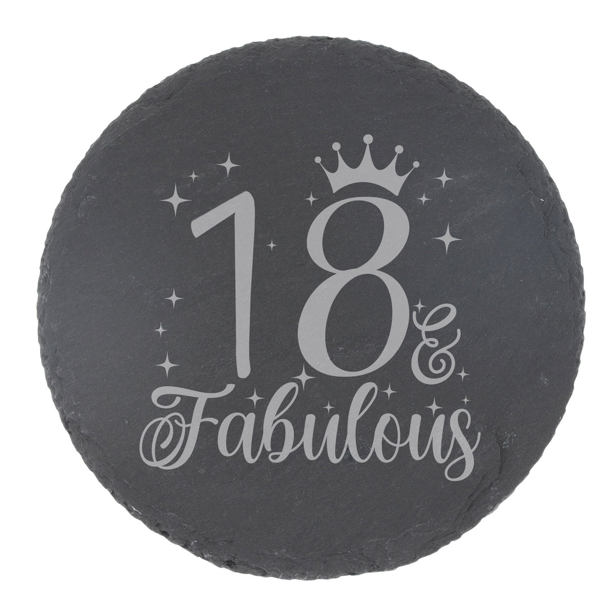 Round Slate Coaster