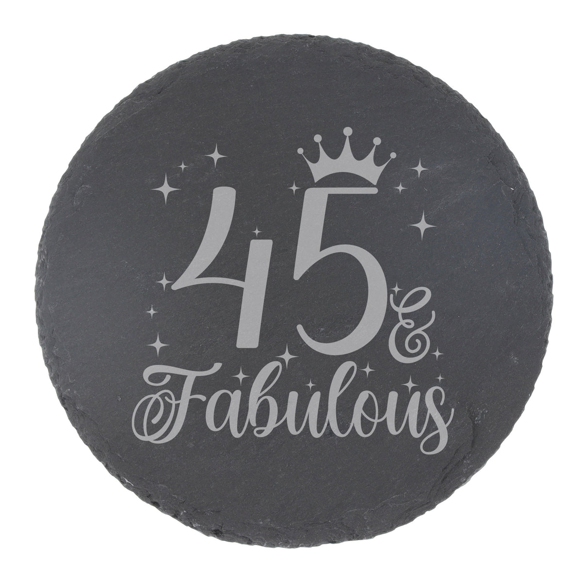 Round Slate Coaster