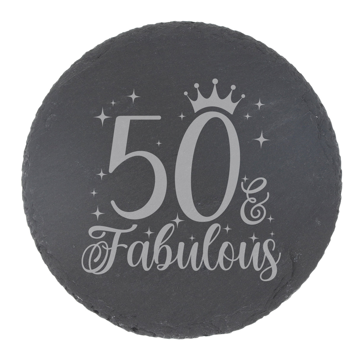 Round Slate Coaster