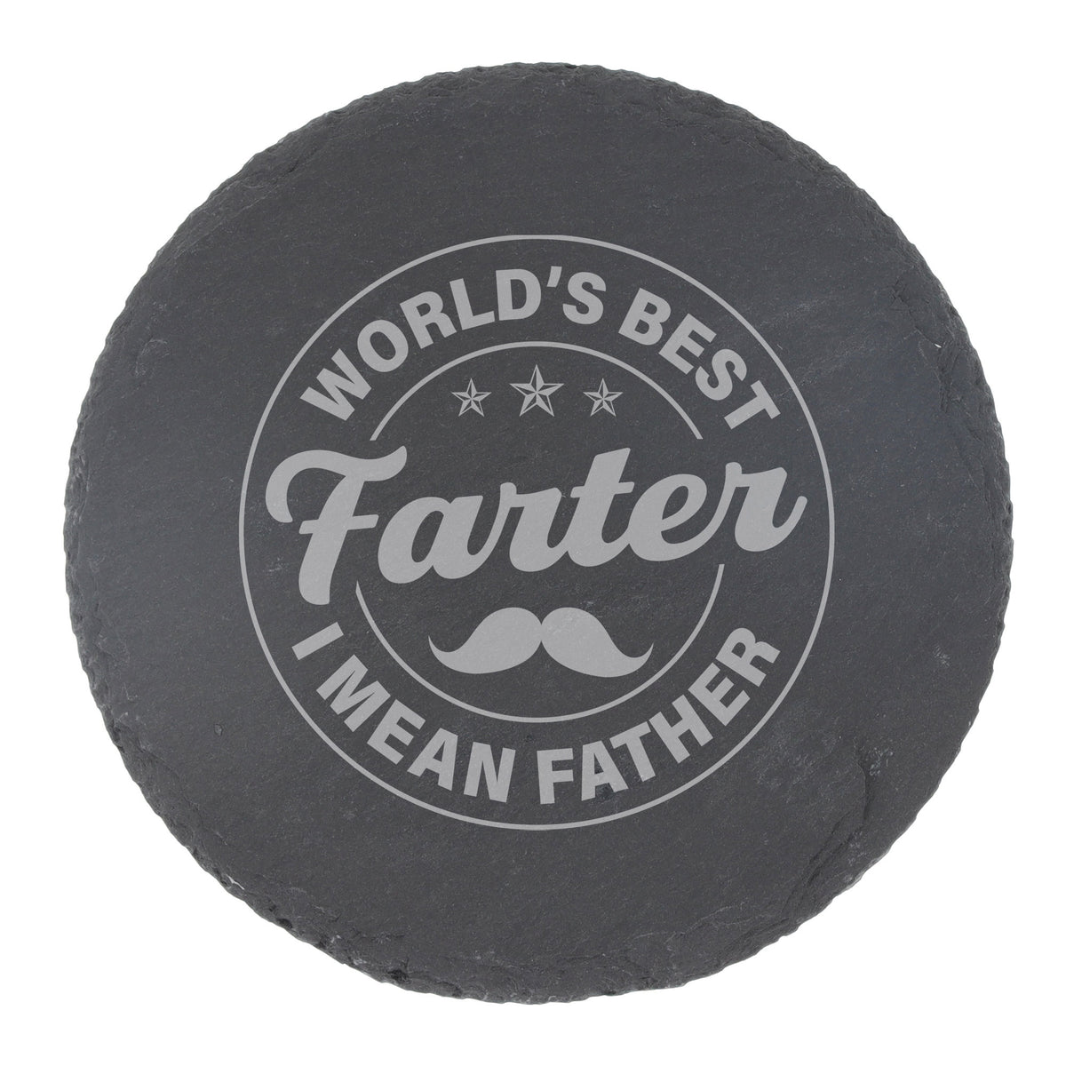 Round Slate Coaster