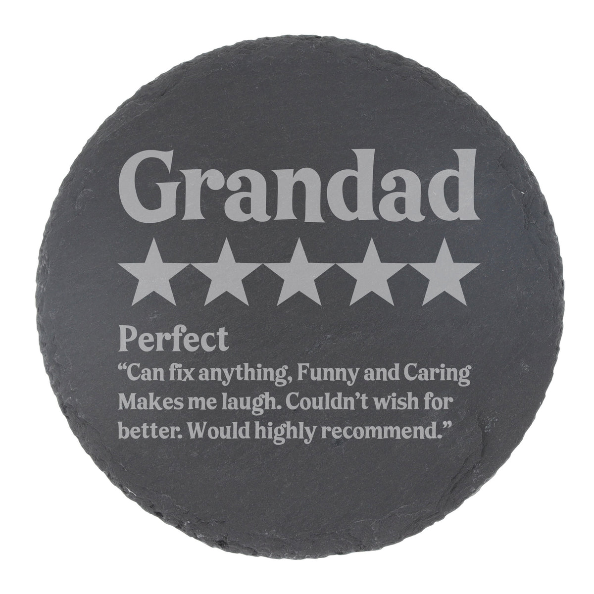 Review Personalised Engraved Slate Coaster Birthday Gift
