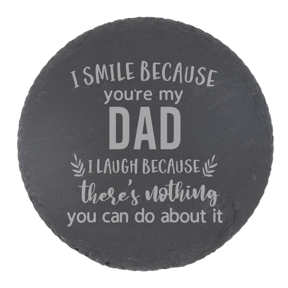 Round Slate Coaster