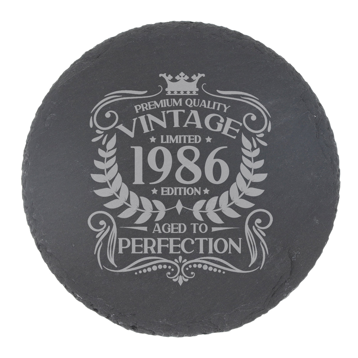 Round Slate Coaster
