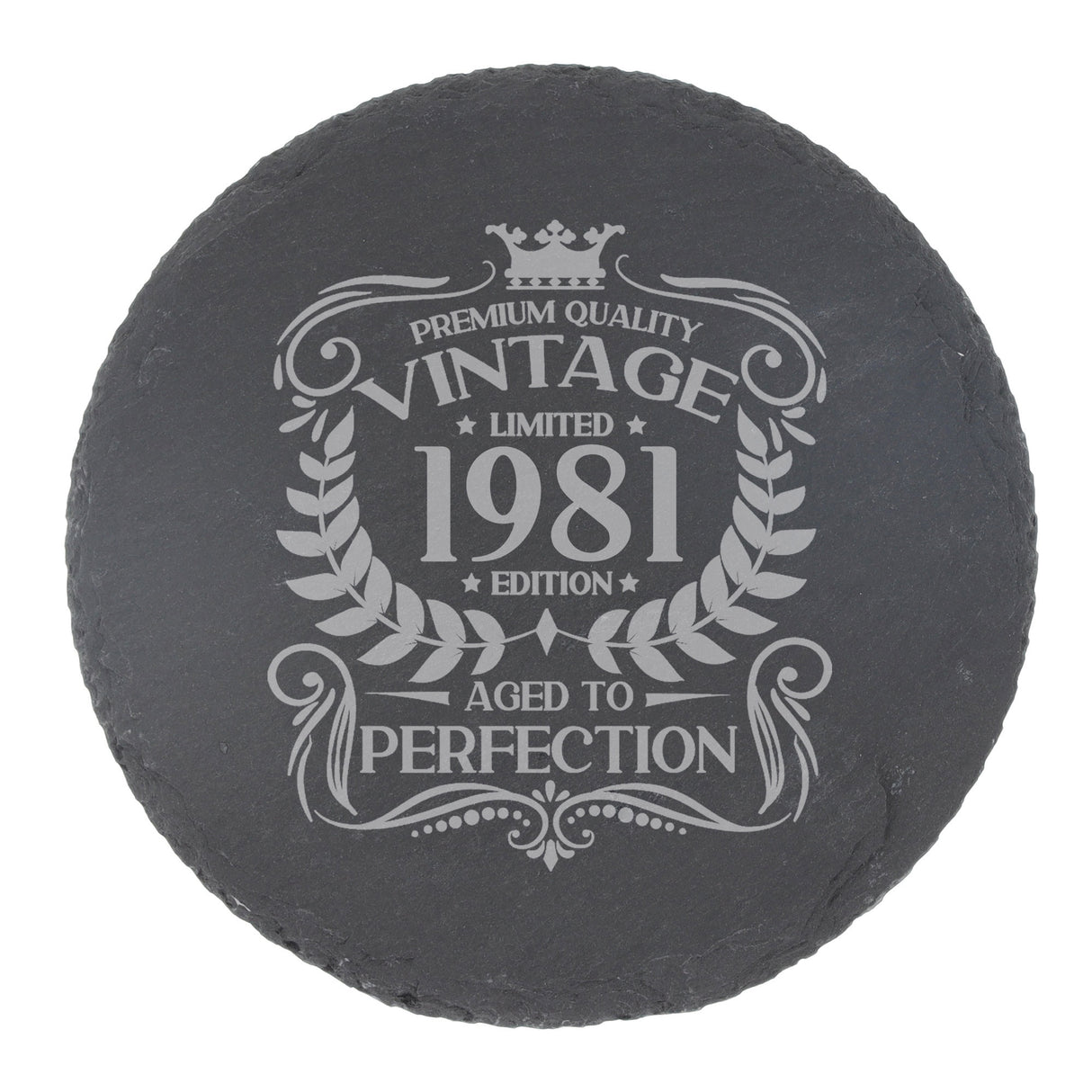 Round Slate Coaster
