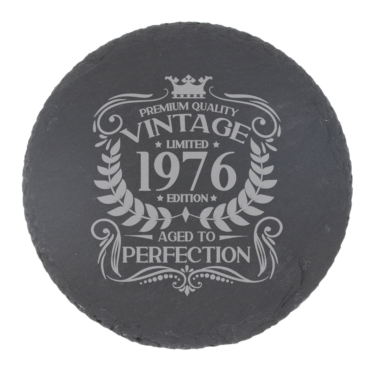 Round Slate Coaster