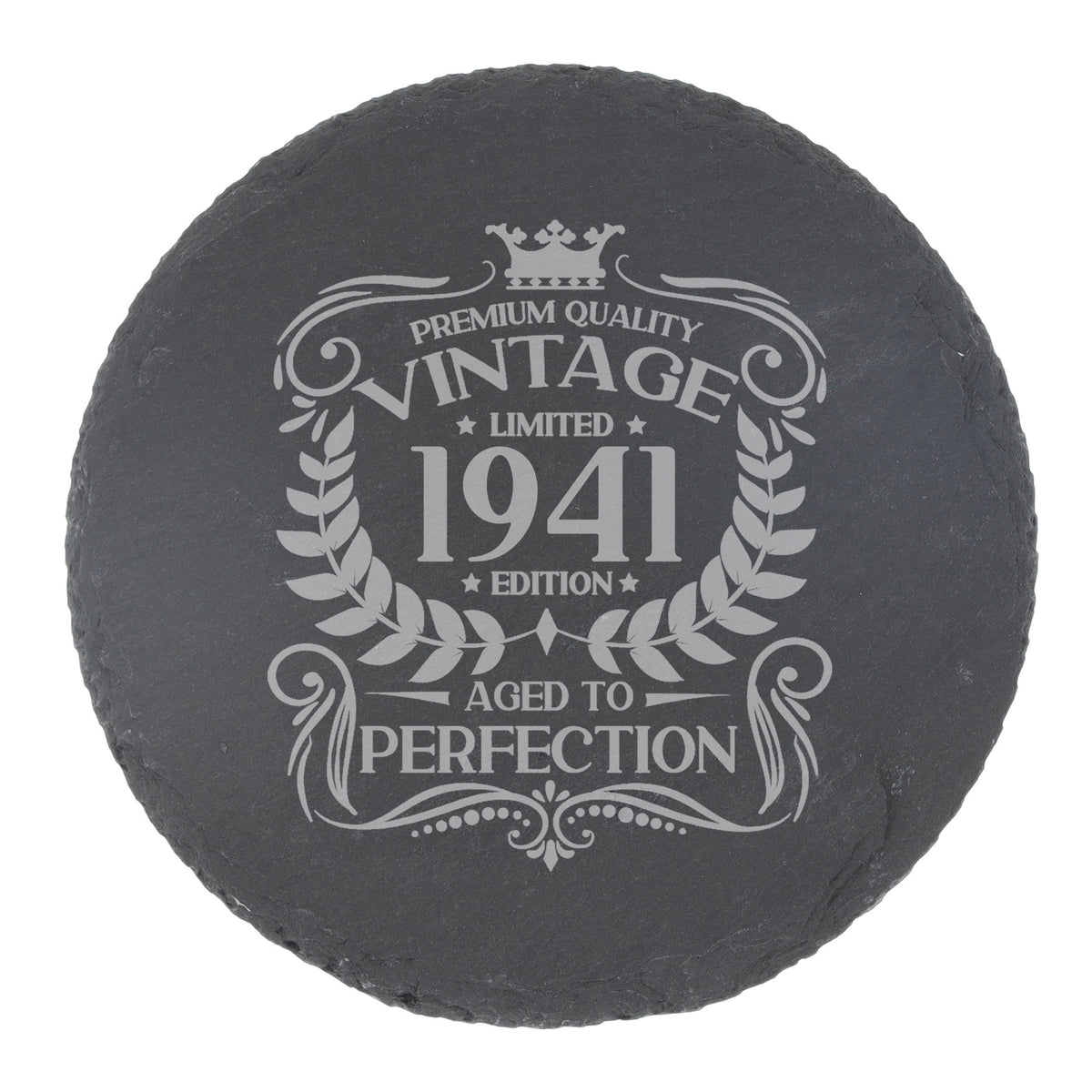 Round Slate Coaster