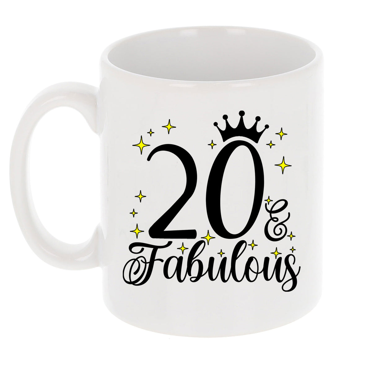 20 and Fabulous 20th Birthday Coffee Mug for Tea or Coffee