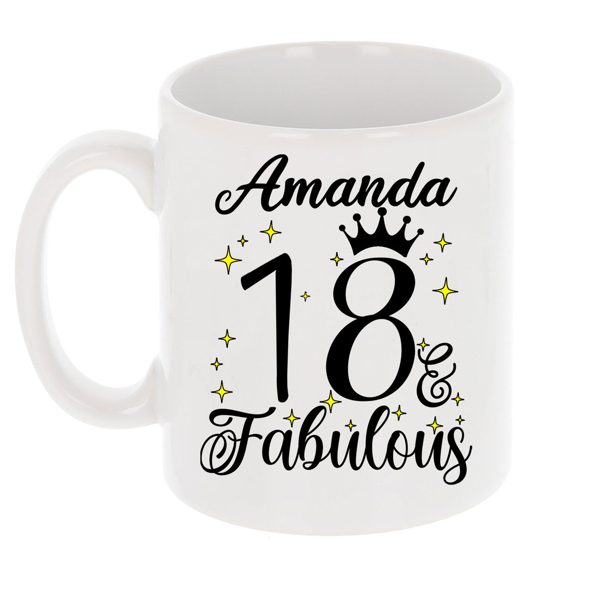 18 and Fabulous 18th Birthday Coffee Mug for Tea or Coffee