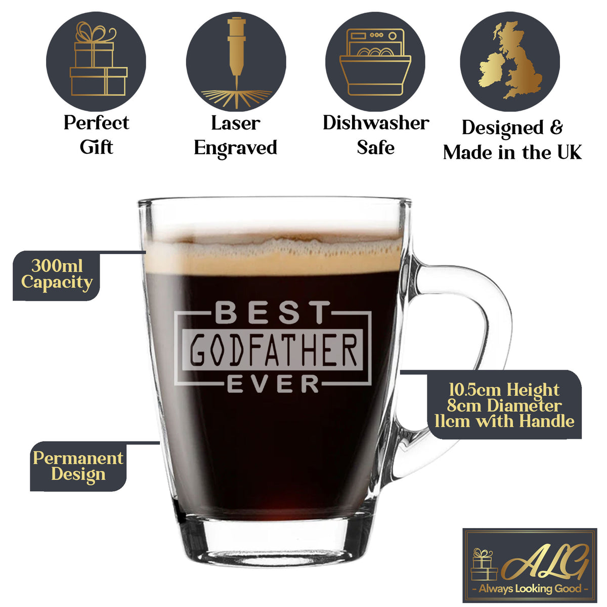 Glass Coffee Mug