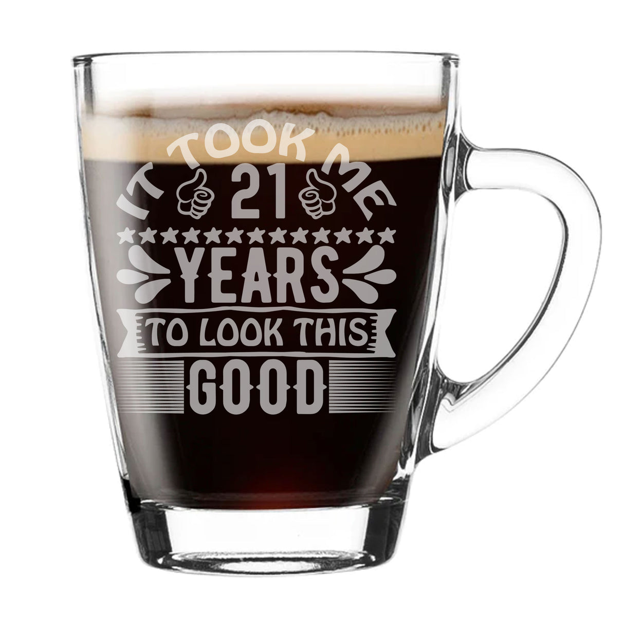 Glass Coffee Mug
