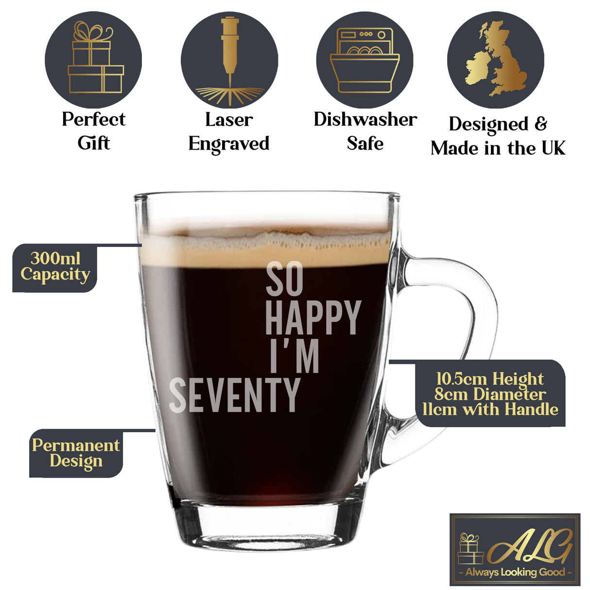 Glass Coffee Mug