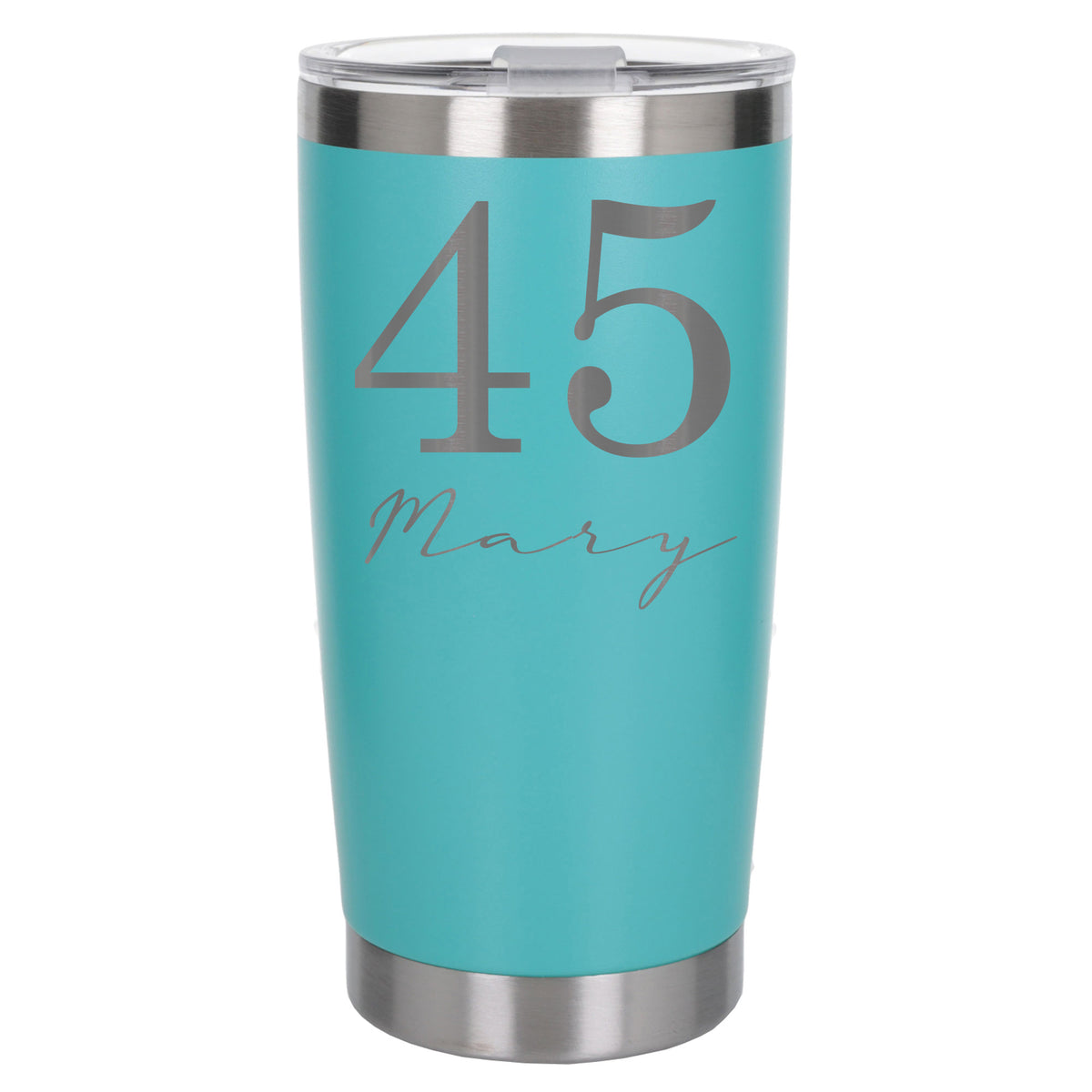 Turquoise Thermal Metal Coffee Cup