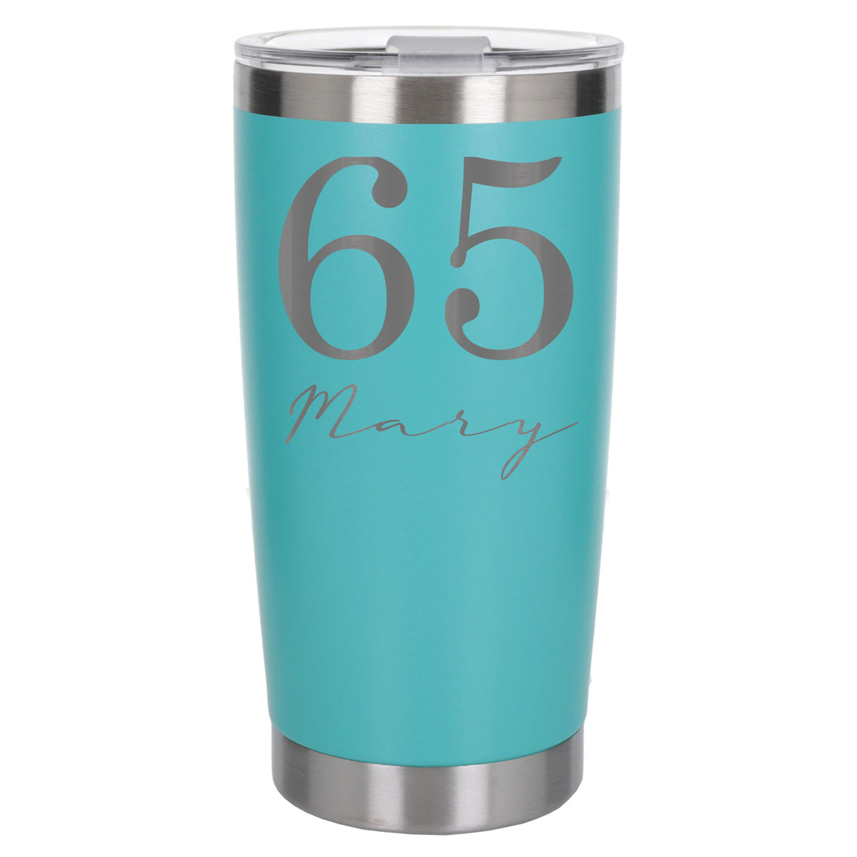 Turquoise Thermal Metal Coffee Cup